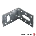 Waelbers Hoekanker met ril - 40x60x60 mm - staal verzinkt - 481424.24