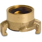 Profec Geka snelkoppeling binnendraad - messing