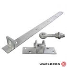 Waelbers Verstelbare heng met oog en duim set - grijs - 600 mm - staal - 575103.01