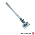 Waelbers Verstelbare poortbeslag zwaar - blauw gepassiveerd - 800 mm - staal - 57905351.01