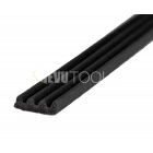 Ellen Zelfklevende tochtband - kier 2-3 mm - 7,5 meter - zwart - 600104050