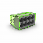 Conex Transparante Lasklem 8-polig - massief 0.2-2,5 mm² - 50 stuks - CH 2180