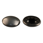 Novio Snelborger met kap - Ø25 mm - RVS - 811.700.025.000