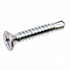 QZ Zelfborende schroeven - verzonken kop - philips (PH) - 3.5 mm - staal verzinkt