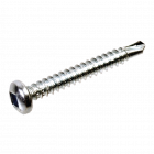 QZ Zelfborende cilinderkopschroeven - vierkant (SQ) - 3.5 mm - staal verzinkt
