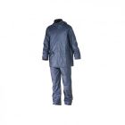 Proway Rain PWK-1530 Regenpak met capuchon - PU - navy