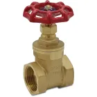 Profec Schuifafsluiter nr.201 - messing - 2x buitendraad - 16 bar