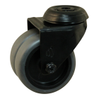 Novio serie 68-62 Zwenkwiel met boutgat bevestiging - Ø50 mm - glijlager - rubber/TPE - 468.501.620.001