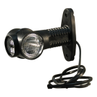 Aspöck Contourlamp Superpoint kort - rood / wit / oranje - 1m