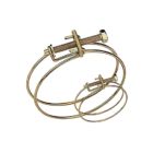 Air Flux Dubbele klemband - Ø95-Ø115 mm