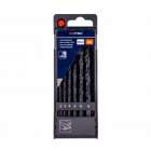 Rotec HSS-R Spiraalborenset / metaalboren - 6-delig - PVC cassette - 900.1020