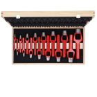 Athlet Holpijpenset - 15 delig - Ø2-30 mm - DIN 7200-A - 09.185.0030