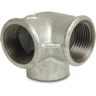 Profec 3-weg koppeling nr.221 - gietijzer gegalvaniseerd - 25 bar - 3x binnendraad