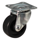 Novio serie 65-44 Zwenkwiel met plaatbevestiging - Ø38 mm - glijlager - kunststof - 465.381.446.000