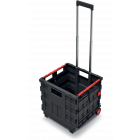 Kistenberg KCT4040-3020 Opvouwbare trolley / winkelwagen - zwart