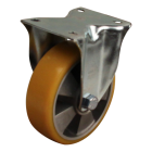 Novio serie 29-15 Bokwiel met plaatbevestiging - Ø125 mm - kogellager - PU/TPU - 329.126.156.042