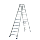 DAS DT12A Hercules ANO Dubbel trapladder - 2x12 sporten - geanodiseerd aluminium