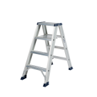 DAS DT4A Hercules ANO Dubbel trapladder - 2x4 sporten - geanodiseerd aluminium