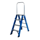 DAS BeugelN Neerklapbare beugel voor trap - aluminium