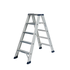 DAS DT5A Hercules ANO Dubbel trapladder - 2x5 sporten - geanodiseerd aluminium