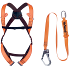 Delta Plus ELARA190V2 Valbeveiliging set voor steiger werkzaamheden - XL/XXL - oranje