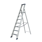 DAS ET7A Hercules ANO Enkele trapladder - 1x7 sporten - geanodiseerd aluminium