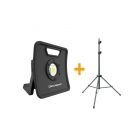 Scangrip LED bouwlamp NOVA 12K - 12.000 lumen - dimbaar - statief 1-3m - 49.0216