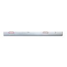 BMI Afreilat - Strijklat - 2000 mm - met libellen en handgreep - 100x18 mm - 689200RS