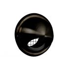 Nedco RVS zwart Buitenrooster bol model Ø 125 mm - grof gaas - 626.011.01
