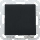 Gira 0268005 Blindplaat met draagframe - systeem 55 - zwart mat