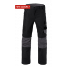 Havep 80229 Werkbroek Attitude - heren - Zwart/ Charcoal grijs
