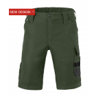 Havep 80241 Werkbroek bermuda Attitude - heren - bosbouw groen / charcoal grijs