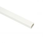 Tack Snoergoot met plakrand - 20x12 mm - 2 meter - wit
