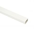 Tack Snoergoot met plakrand - 25x15 mm - 2 meter - wit