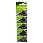 GP Lithium knoopcel batterijen CR2016 - 3 Volt - 5 stuks