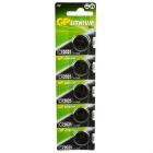 GP Lithium knoopcel batterijen CR2025 - 3 Volt - 5 stuks