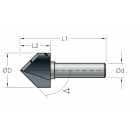 Stehle Hardmetalen V-groeffrees - Ø19 x 51 mm - 58502261