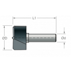 Stehle Hardmetalen cilinderkopboor - beslagfrees zonder voorsnijder - Ø35 x 57 mm - 58904904