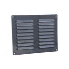 Nedco Schoepenrooster 250x200 mm - aluminium grijs - 629.010.25