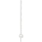 Koltec Afrastering stijgbeugelpaal - 160 cm - kunststof - wit - 162-80326