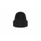 QlinQ Blackline Dopmoer DIN 1587 - staal zwart gecoat