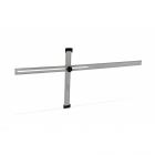 Edma Verstelbare T-liniaal - 1200 mm - aluminium
