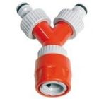 Talen tools Y-vertakking met 2 opgeschroefde kraannippels - RS4437BL
