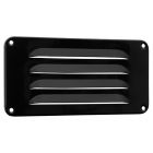 Nedco Schoepenrooster - 180x90 mm - aluminium zwart - 629.004.01