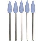 Proxxon Elastische Polijstkop projectielvorm - Ø5 mm - 5 stuks - 28288