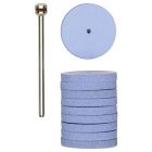 Proxxon Elastische polijstschijf - Ø22 mm - 10 stuks - 28294