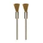 Proxxon Penseelborstel messing - Ø8 mm - 2 stuks - 28 961