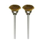Proxxon Komborstel messing - Ø13 mm - 2 stuks - 28 963