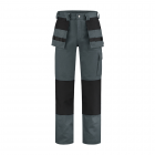 Hevu Tools  WBK100 Werkbroek 100% katoen - heren - grijs / zwart