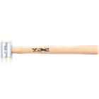 Athlet 926 Nylon hamer met houten steel - Gr. 6 Ø50 mm - wit
